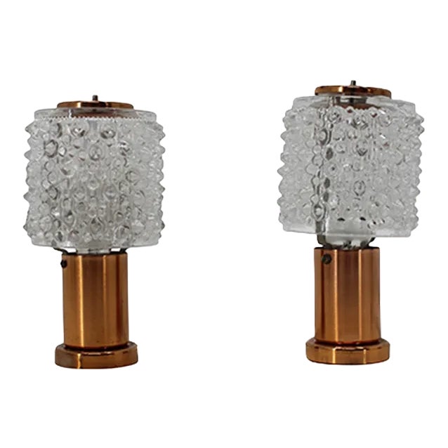Table Lamps from Kamenicky Senov, 1970s, Set of 2 For Sale