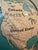 Mid-Century Modern Massive Vintage 1990s Nystrom 18” Raised Relief School Globe – Table / Wall Mount For Sale - Image 3 of 10