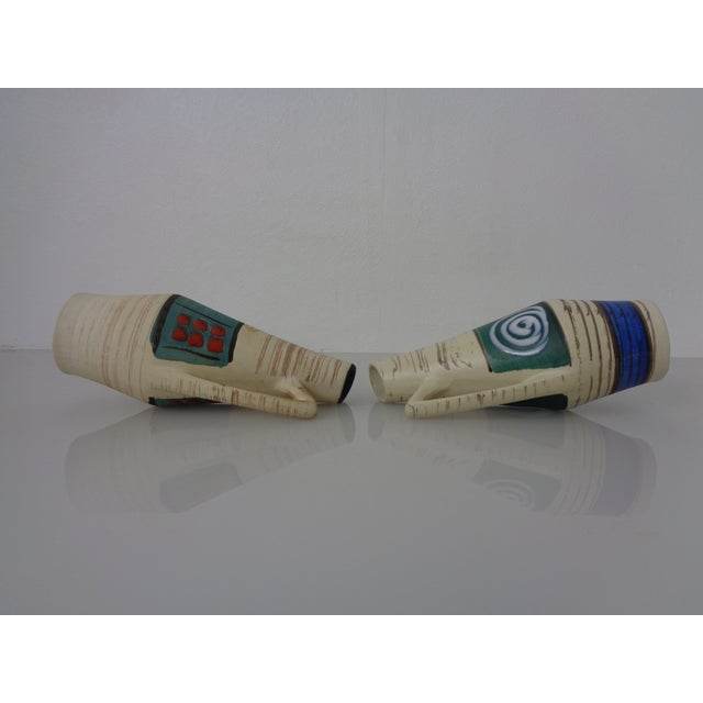 Ceramic Vases by Heinz Siery for Scheurich, 1958, Set of 2 For Sale - Image 14 of 18