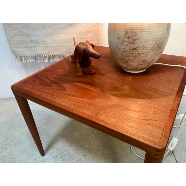 Danish Teak Side Table by H.W. Klein for Bramin, 1960s For Sale - Image 4 of 14