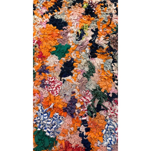 1970s Vintage Moroccan Boho Rug For Sale - Image 9 of 10