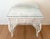 Charimng vintage white wicker vanity or console, desk, hall table or dresser. Great piece with so many uses in the home....