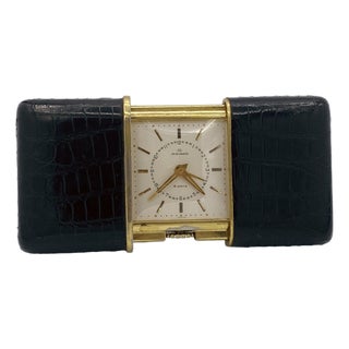 Large 895 Ermeto Pullman 8-Day Travel Watch from Movado, 1940s For Sale