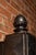 Vintage Municipal Light Sconce With Milk Glass Shade For Sale In Chicago - Image 6 of 9