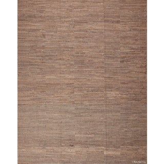 Nazmiyal Collection Neutral Earthy Tribal Geometric Modern Large Rug For Sale