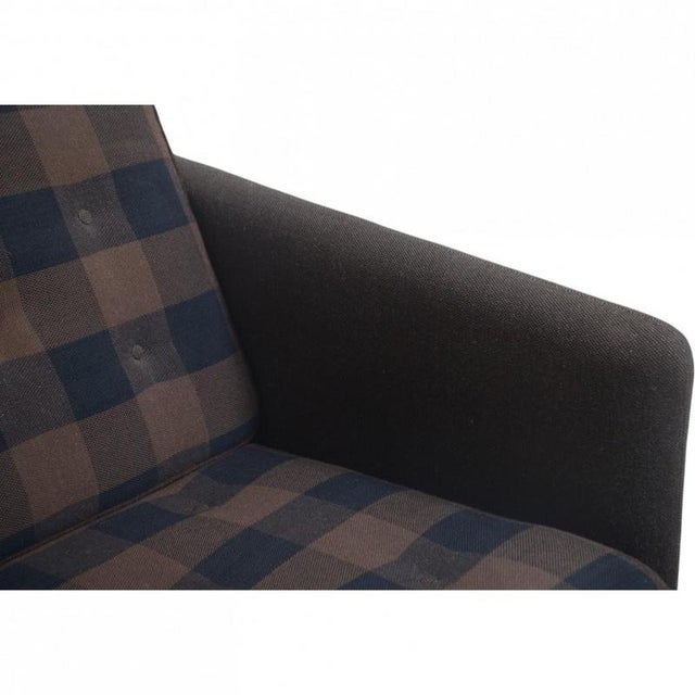 Textile No1 3-Seater Sofa in Brown Fabric by Børge Mogensen, 1980s For Sale - Image 7 of 15