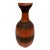 Midcentury Italian Sgraffito Pottery Vase For Sale