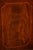 Karges English Style Mahogany Breakfront China Cabinet Display Bookcase with Carved Pediment and Silk Backing For Sale - Image 14 of 18