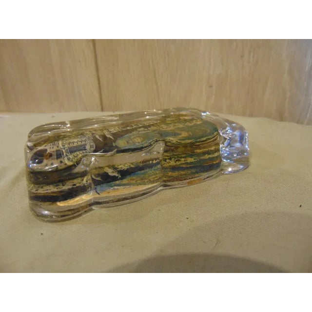 Art Deco Glass Paperweight, 1920s For Sale - Image 4 of 6