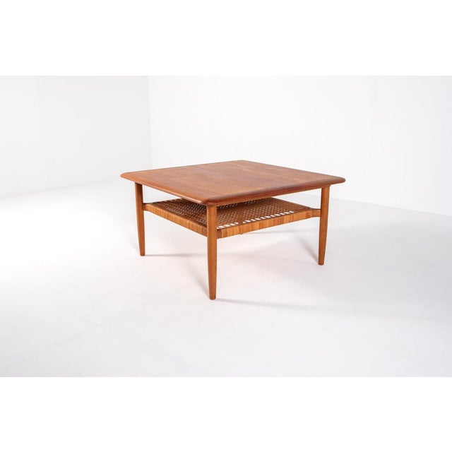 Mid-Century Square Coffee Table by Kurt Østervig for Jason Møbler, Denmark, 1960s For Sale - Image 6 of 15