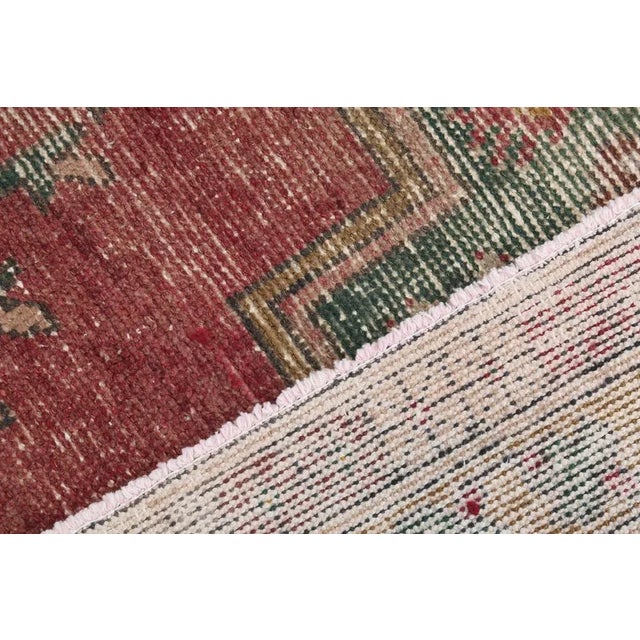 Vintage Natural Faded Rug For Sale - Image 16 of 18