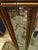 Gold 1990s Large Wooden Framed Gold Marbleized Mirror For Sale - Image 8 of 12