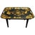 Early 20th Century Tole Tray Coffee Table in Gold and Black with Bird Decoration For Sale - Image 15 of 18