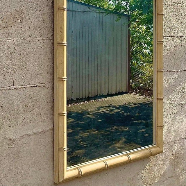 Vintage Chinese Chippendale Wood Vertical Mirror For Sale - Image 12 of 13