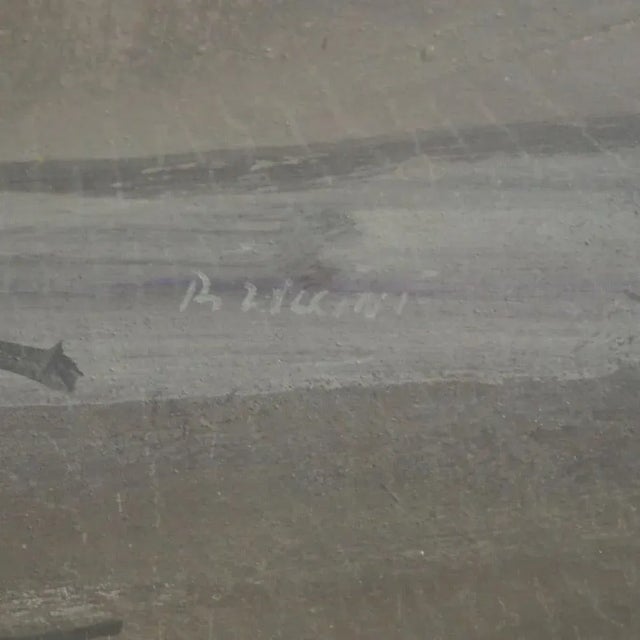 Painting by Cesena Artist Osvaldo Piraccini For Sale - Image 3 of 4