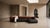 Loom Noir Pavé Two-Tone Leather Sectional For Sale - Image 4 of 8
