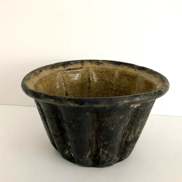 1900 - 1909 Antique Rustic English Pudding Mold For Sale - Image 5 of 7