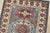 Kazak Runner 2’9” X 9’9” Blue Wool Tribal Hand-Knotted Oriental Rug For Sale In Philadelphia - Image 6 of 12