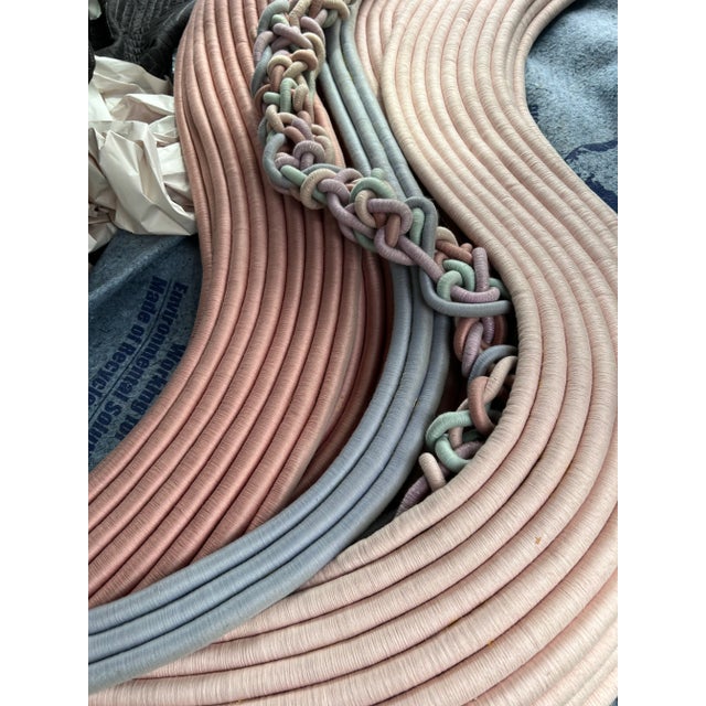 1980s Barbara Barron Textile Fiber Art Sculpture Wall Hanging For Sale In New York - Image 6 of 12