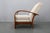 Vintage Art Deco Bouclé Chair, Czechoslovakia, 1940s For Sale - Image 4 of 16