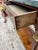 French 19th Century Empire Marble Top Walnut Console Table For Sale - Image 4 of 12
