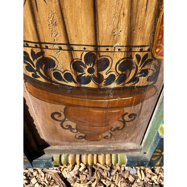 Hand Made Mexican Folk Art Icon Painting For Sale In Philadelphia - Image 6 of 8