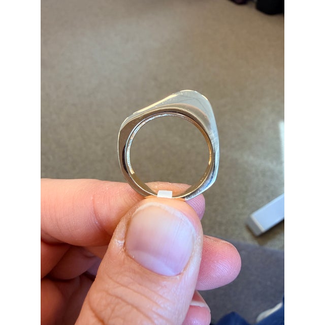 The Altadena: Modern Ruby and Diamond Band For Sale - Image 10 of 12