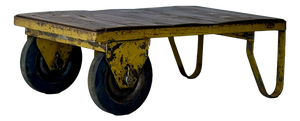 Vintage Industrial Factory Cart Coffee Table, 1970