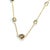 Brown 14k Yellow Gold Diamonds by the Yard Brown 16.15carets Diamond Necklace For Sale - Image 8 of 8