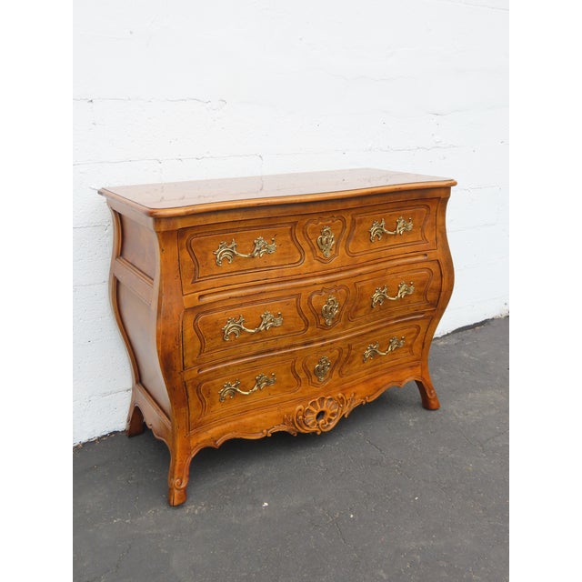 Henredon Villandry Collection French Bombay Serpentine Chest Dresser 6591 For Sale - Image 14 of 16