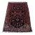 Semi Antique Oriental Wool Floral Vine Area Rug Carpet 6.5' X 9.5' For Sale