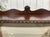 Brown English Mahogany Display Cabinet, 1930s For Sale - Image 8 of 17