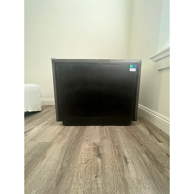 Rh La Salle MetalWrapped Open Nightstand a Pair Chairish