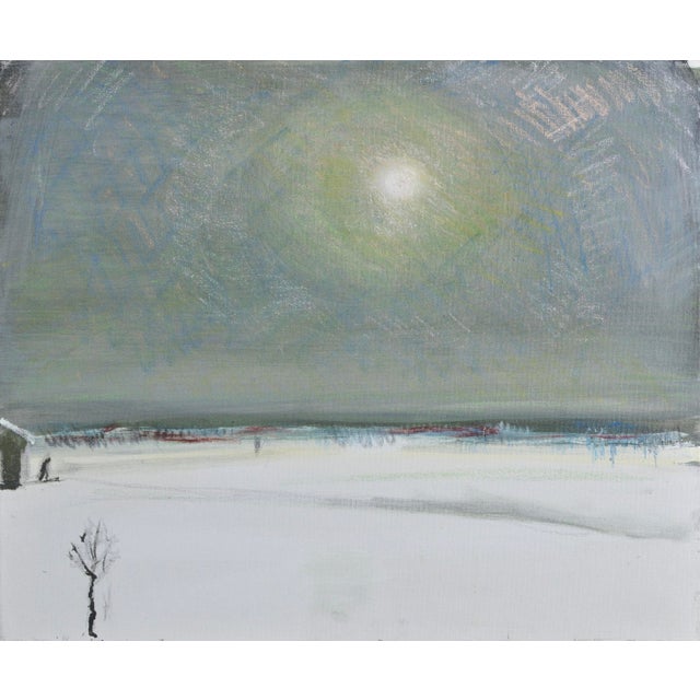 Imants Vecozols, the Winter Sun., 2026, Oil on Canvas For Sale - Image 3 of 3