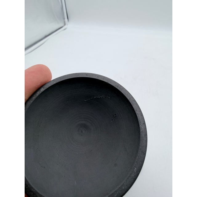Antique Wedgwood Black Basalt Neoclassical Creamer/Pitcher, 19th Century For Sale - Image 9 of 12