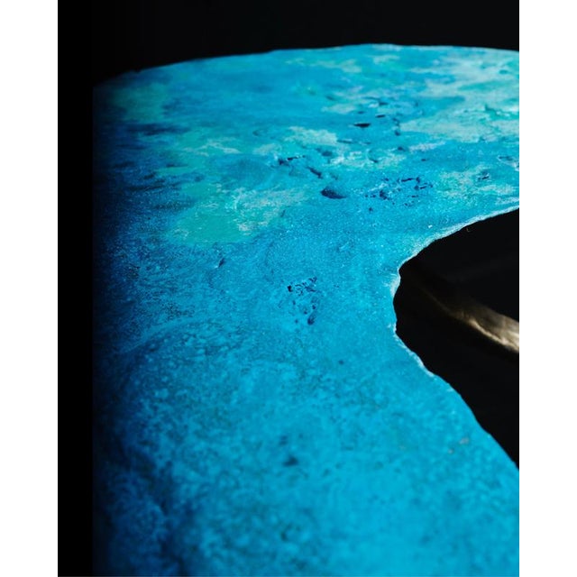 Mitosis Coffee Table in Cast Brass by Orfeo Studio For Sale - Image 4 of 9