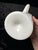 Late 20th Century Westmoreland Milk Glass Creamer Pitcher Paneled Grape Pattern Footed For Sale - Image 5 of 8