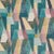 Harlequin Pythagorum Fabric in Ink/Rose Quartz For Sale