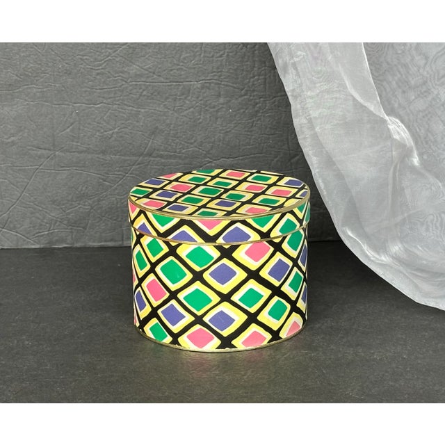 Vintage Decorative Box With Lid For Sale - Image 11 of 11