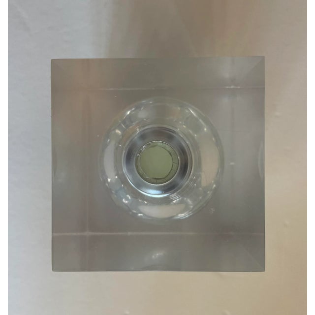 Pierre Giraudon Mid 20th Century Pierre Giraudon Pop Art Floating Lightbulb For Sale - Image 4 of 5