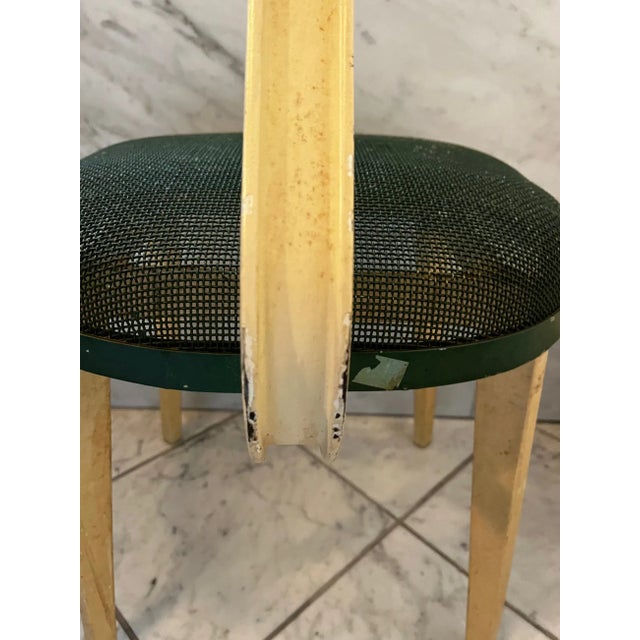 Metal Mesh MCM Chair in the Manner of Jean Prouve For Sale - Image 9 of 12