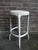 Metal Vintage Industrial Steel Stool, 1950s For Sale - Image 7 of 17