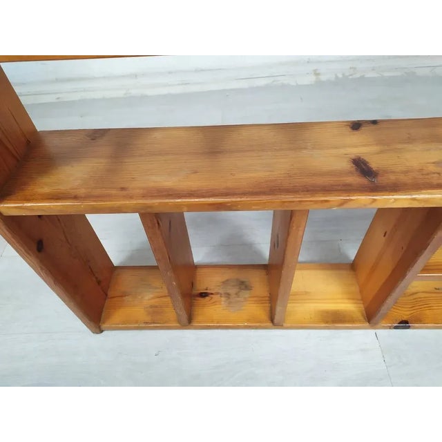 Brown Pine Chalet Wall Shelf, 1970s For Sale - Image 8 of 12