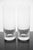 Tiffany and Co. Tiffany & Co Crystal Etched Diamond Criss Cross Water Glass Tumbler Set of 4 For Sale - Image 4 of 10
