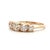 1900-1909 14k Yellow Gold Old European Cut Diamond Band Ring, Size 7 For Sale In Lexington, KY - Image 6 of 13