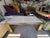 Brass 1970s French Modern Brass and Travertine Dining Table For Sale - Image 8 of 18