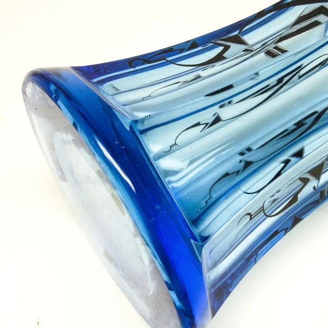 Art Deco Vase by a Cord, Czechoslovakia, 1930s For Sale - Image 6 of 13