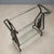 Vintage Metal and Glass TV Stand For Sale - Image 6 of 8