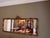 Rococo Vintage 53' Horizontal French Baroque Style Giltwood Triptych Overmantel Mirror For Sale - Image 3 of 3