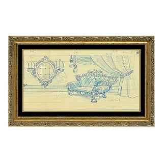 Mid 20th Century Animation Drawing Featuring Woody Woodpecker, Walter Lantz For Sale